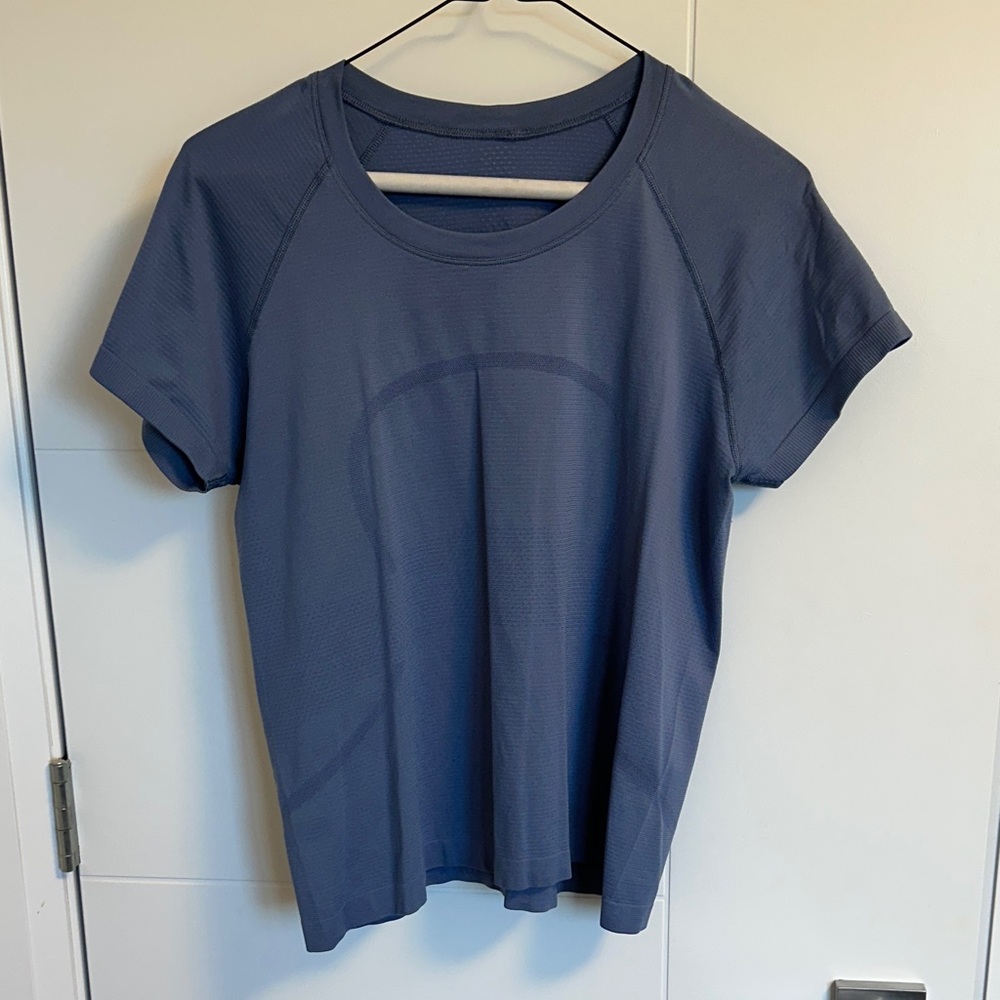Swiftly Tech Waist Length Dusty Blue